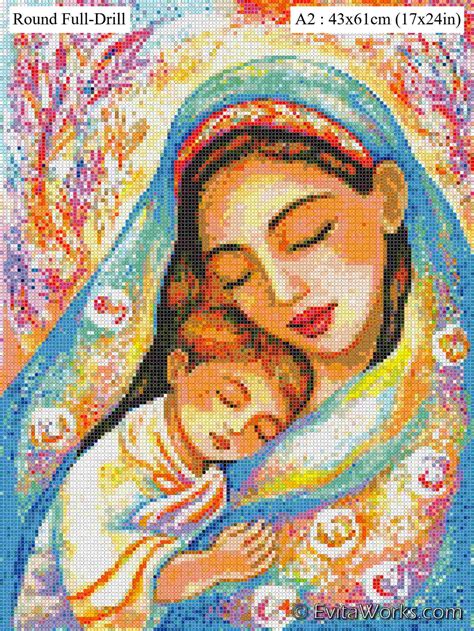 Mother And Children Painting