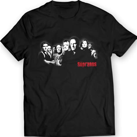 The Sopranos TV Show T-Shirt Inspiriert HBO Movie 100% Baumwolle ...