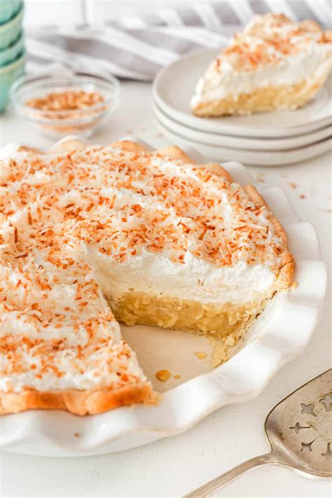 Coconut Cream Pie Coconut Cream Pie (Yield: 1 Pie)