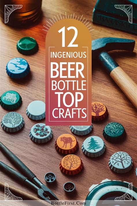 12 Cool DIY Decor Ideas Using Beer Caps in 2025 | Bottle cap art, Diy ...