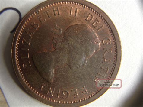 Canada One Cent 1963 Penny Light Hanging 3 Variety Error (item3)