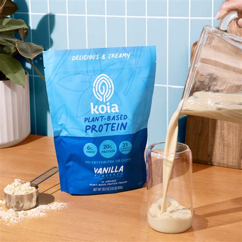 Vanilla Bean Protein Shakes | Plant-Based Protein Drinks | Koia - Drink ...