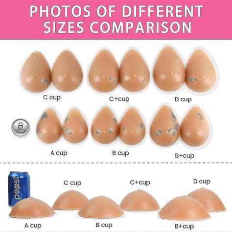 A Pair Of Self-adhesive Teardrop Silicone Breast Shapes, Tear Shape, Silicone Breasts, False ...