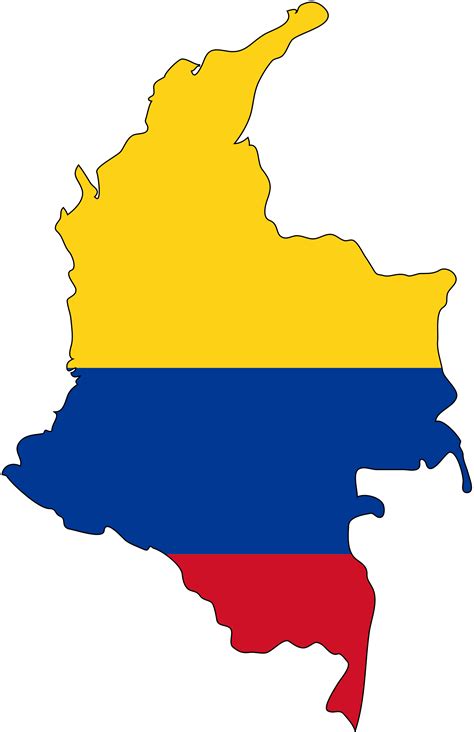 Colombia Flag Map - MapSof.net