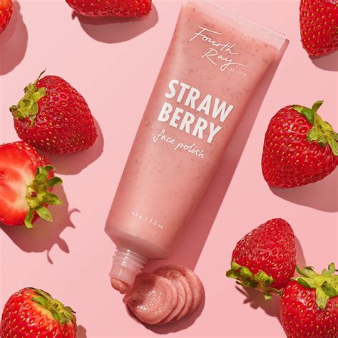 Strawberry Skincare Face Polish | Fourth Ray Beauty