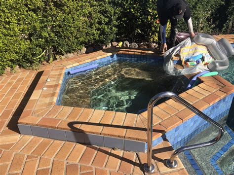 Leaking swimming pool spa return line detected and repaired in Birkdale • Leak Detection