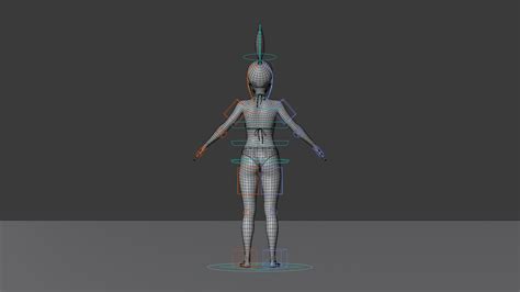 Anime Girl In Bikini 3D - TurboSquid 2035382
