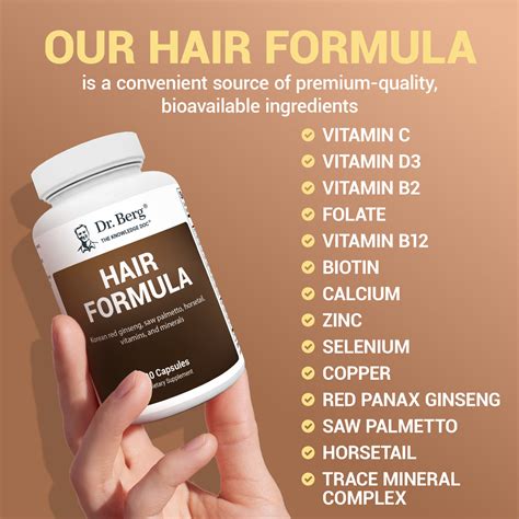 Hair Formula 45-day supply - Dr. Berg