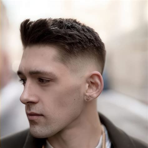 Mens Medium Fade Haircut