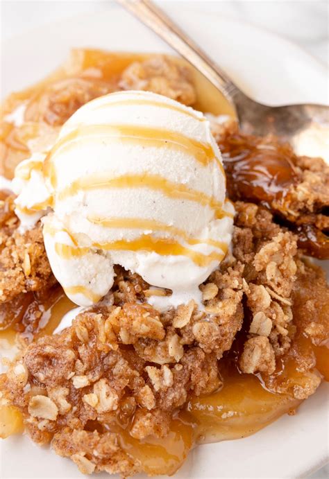 Crockpot Apple Crisp (Canned Apple Pie Filling with Oatmeal) - Together ...