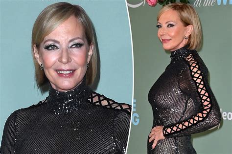 Allison Janney, 62, drives fans wild in sheer, sexy dress