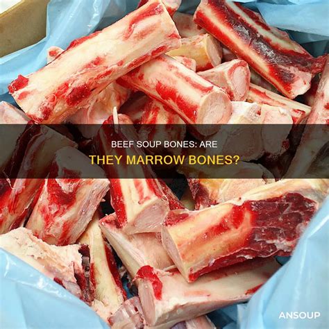 Beef Soup Bones: Are They Marrow Bones? | AnSoup