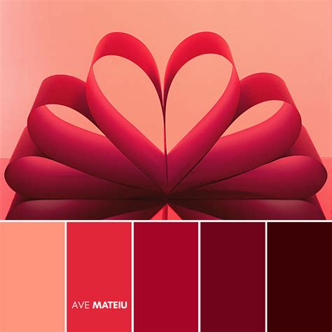 14 Valentine's Day Color Palettes - Ave Mateiu
