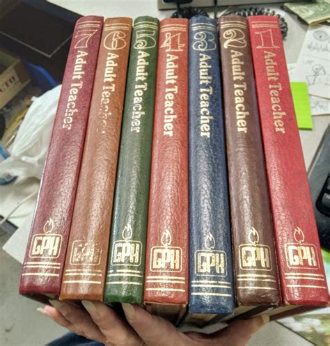 Adult Teacher Lot of 7 Gospel Publishing House Religion - Etsy