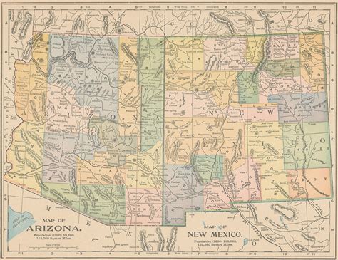 New Mexico Map - Guide of the World
