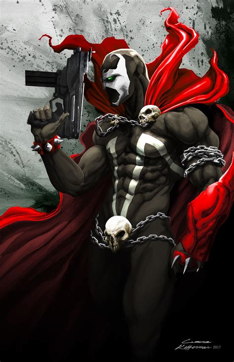 Illustration for a classic character! | Spawn comics, Spawn characters ...