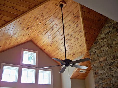 Adding Style And Charm To Your Home With Wood Plank Ceilings - Ceiling ...