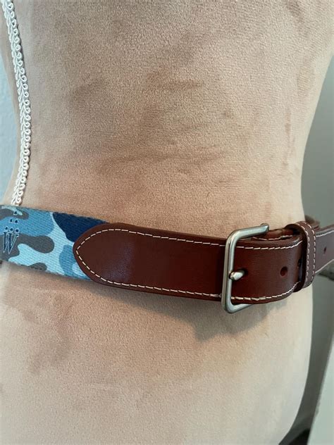 Peter Millar Belt, 41-1/2" End to End Measurement, 1-1/4" Wide - Etsy