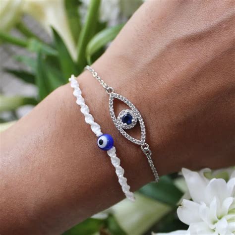 Evil Eye Bracelets – Kankana Handmade