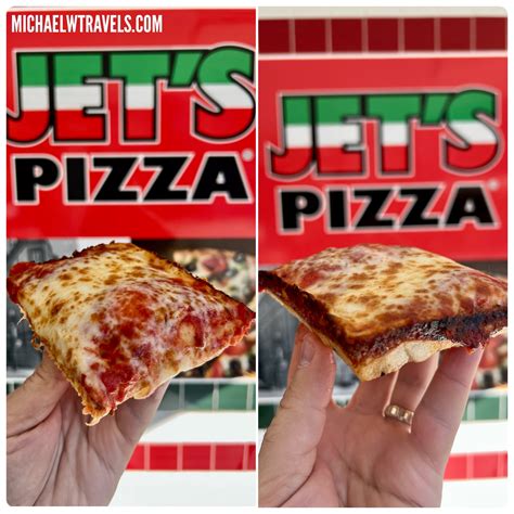 We Tried Jet's Pizza Detroit-Style Deep Dish! 4 - Michael W Travels...