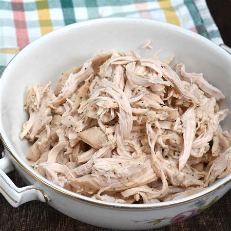Crockpot Shredded Chicken