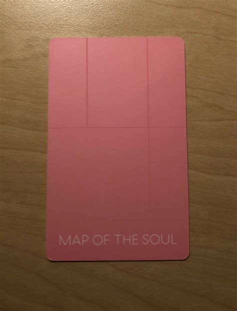 BTS Official Map Of The Soul: Persona Jimin Photocard (Version 3) | #23032612