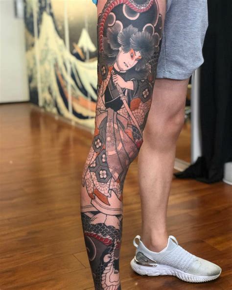14+ Leg Sleeve Tattoo Women Ideas That Will Blow Your Mind!