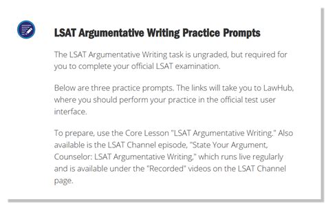 Lsat Writing Sample