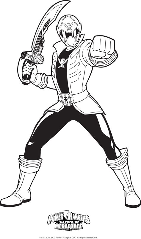 Printable Coloring Pages Power Rangers | dev.onallcylinders.com