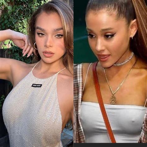 So Hot: Hailee Steinfeld vs Ariana Grande : r/CelebBattles