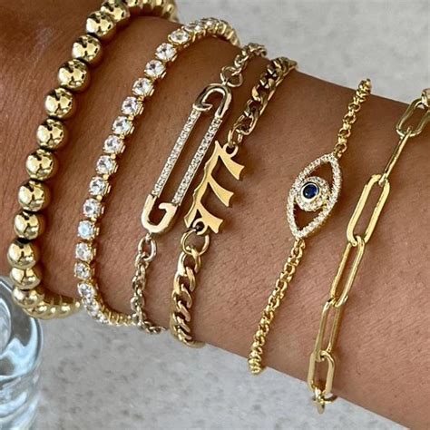 Evry Jewels Evil Eye Bracelet 🧿 -never worn | Depop