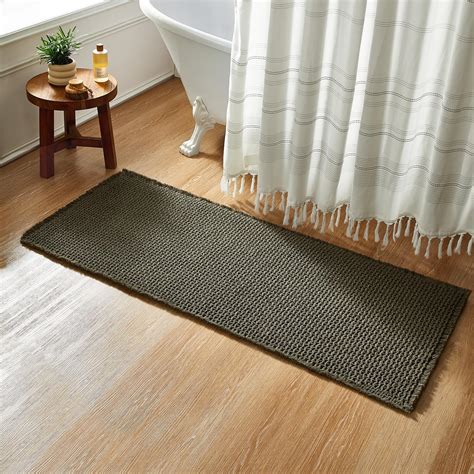 Amazon.com: TYUU Boho Bathroom Rugs, Super Absorbent Non Slip Waffle ...