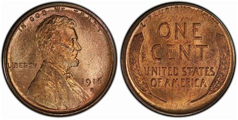 1916 Penny Error List & Value