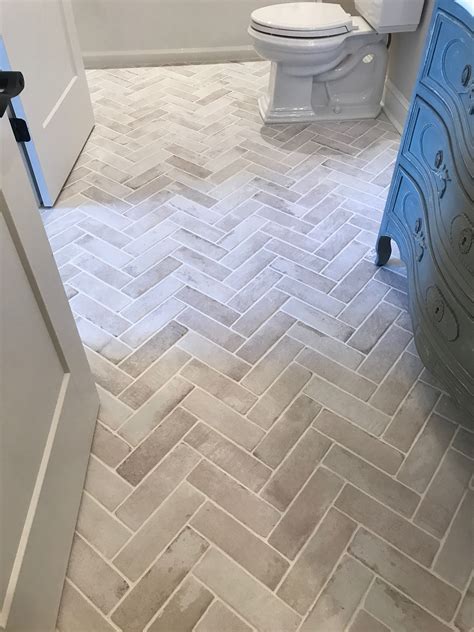 White Bathroom Floor Tile