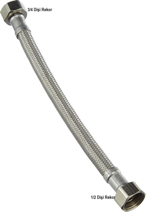 50 Cm 3/4 1/2 Rekorlu Flex Bağlantı Hortumu 3-4 1-2 Fiyatları ve Özellikleri