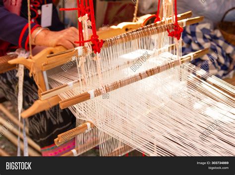 Weaving Of Silk