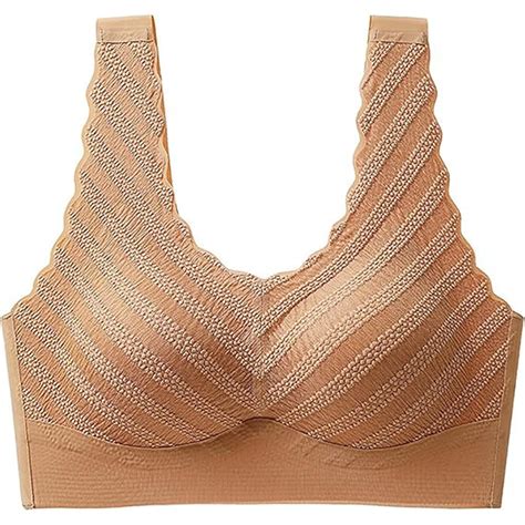 FUNUONY Full Coverage Bra for Women Plus Size Lace Wireless Bralette ...