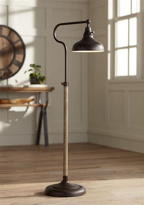 Bronze Adjustable Height Floor Lamp at Bernard Baril blog