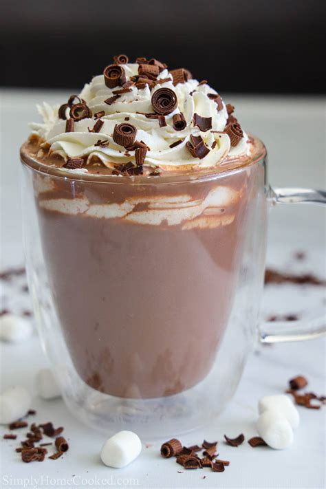 Hot Chocolate - Simply Home Cooked