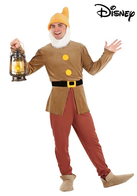 Men's Disney Snow White Sneezy Dwarf Costume - Halloween Costume Ideas