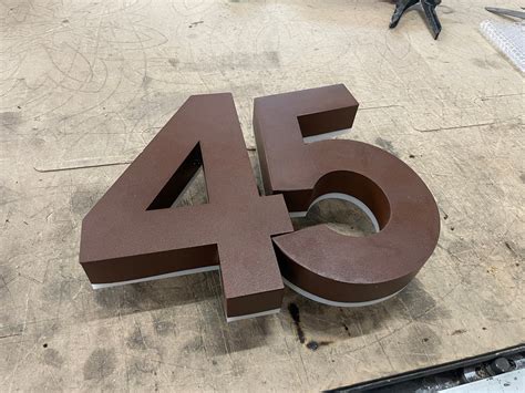 House Office Building LED Laser Cut Stainless Steel Numbers - Etsy ...