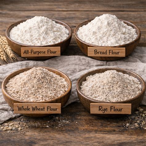 Sourdough Flour Guide to Protein Content All-Purpose vs Bread Flour ...
