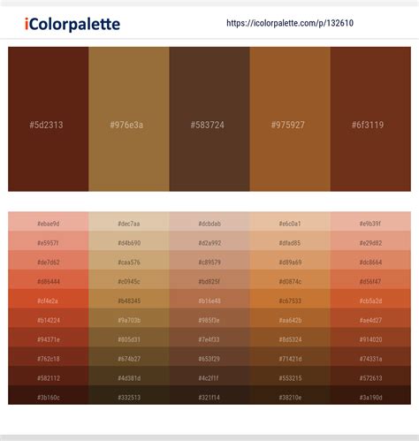 3+ Irish Coffee And Mocha Color Palettes & Gradient Ideas | iColorPalette
