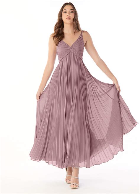 Dusty Rose Azazie Raychelle Bridesmaid Dresses | Azazie