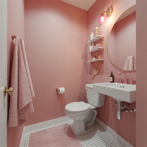 21 Small Bathroom Color Ideas - The DIY Desire
