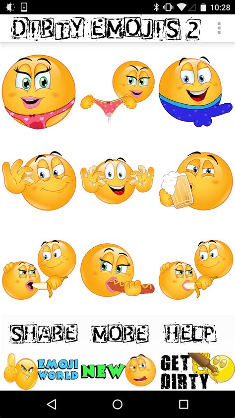 Dirty Emojis 2 by Emoji World - Adult App | Adult Emojis - Dirty Emoji ...
