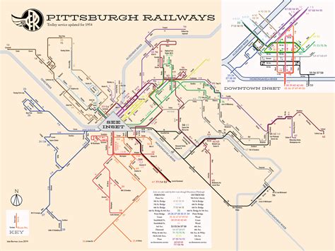Mapping Pittsburgh-area transit from streetcars and grandiose plans to ...