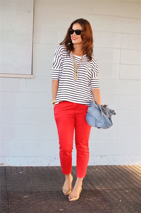 How To Wear Red Pants In Summer at Indiana Margarot blog