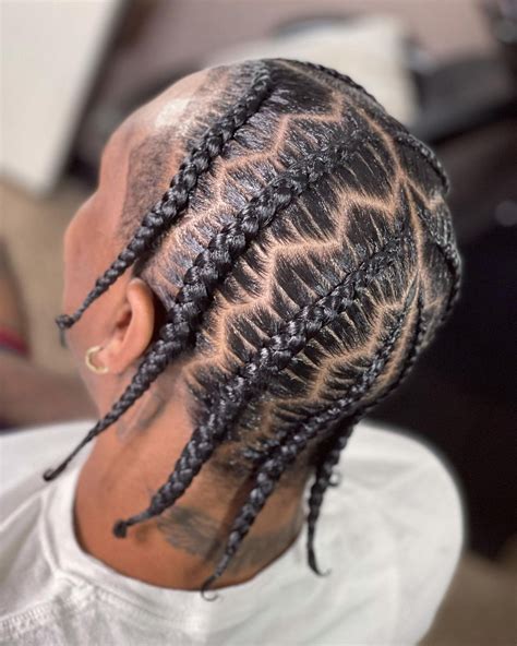 17 Male Braids Hairstyles For A Unique And Trendy Look | Cornrow ...
