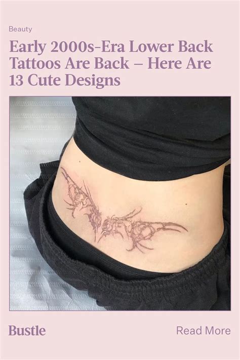 Tramp Stamps Are Back — Here Are 13 Modern Lower Back Tattoo Ideas For ...